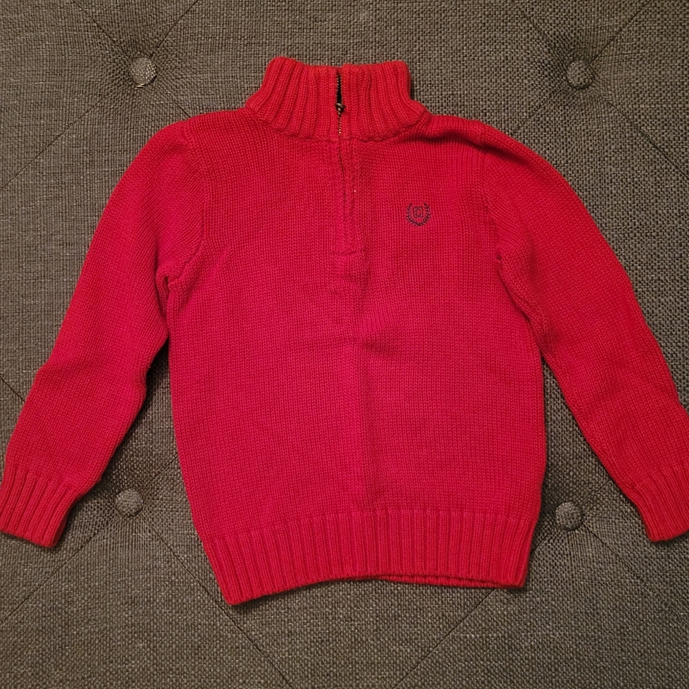 Chaps Boys Sweater 1/4 Zip